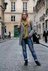 Casual style: Jeans Boots & Coat 1